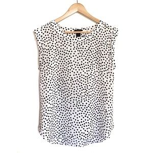 Ann Taylor Polka Dot Blouse